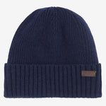 BARBOUR Carlton Beanie Hat in Navy