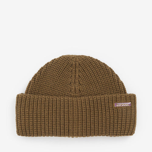 BARBOUR Mosely Beanie Hat in Light/Sage
