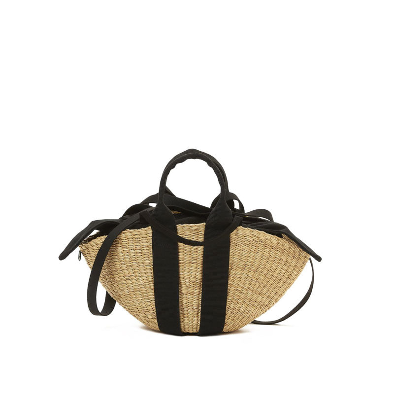 MUUN Mini Sophie Bag in Natural/Black