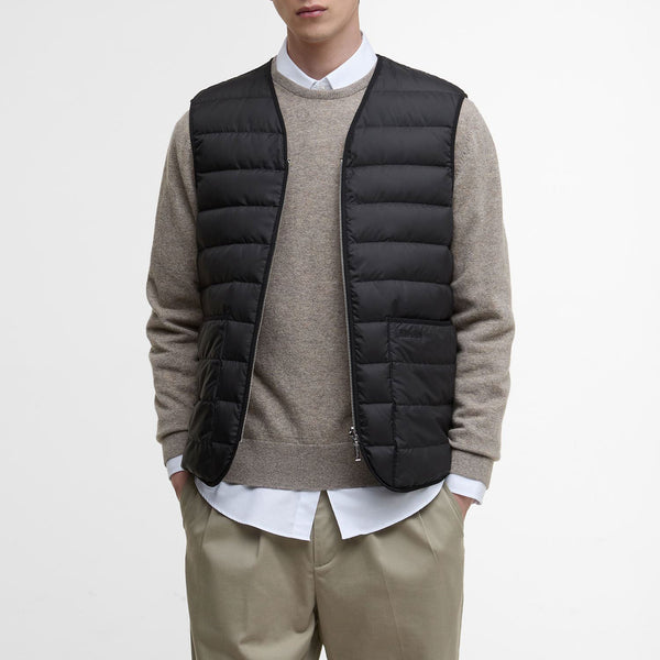 BARBOUR Reversible Down Filled Liner in Black