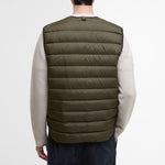 BARBOUR Reversible Down Filled Liner in Olive/Multi