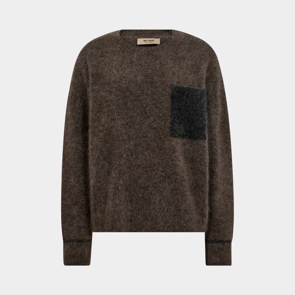 MOS MOSH MMAlila Mohair Knit in Falcon