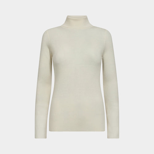 MOS MOSH MMBouch Rollneck Knit in Ecru
