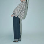 HEYANNO MMHMirror Check Shirt in Foxtrot