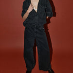 HEYANNO MMHNoble Drapy Pant in Black
