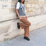 HEYANNO MMHVictory Knit Waistcoat in Grey Melange