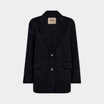 MOS MOSH MMKarita Idun Wool Blazer in Salute Navy