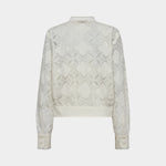 MOS MOSH MMMonia Yen Lace Shirt in Ecru