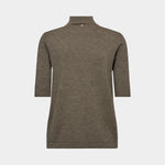 MOS MOSH MMRelena Turtleneck SS Knit in Falcon