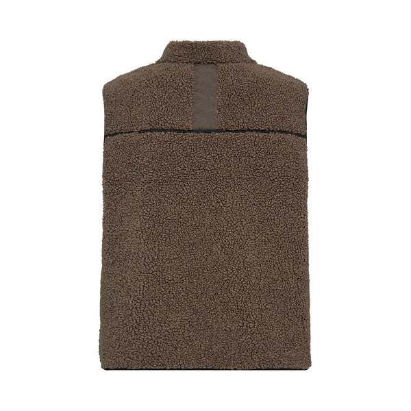 MOS MOSH MMRowe Teddy Waistcoat in Falcon