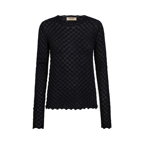 MOS MOSH MMThaz Relena Lux Knit in Salute/Navy