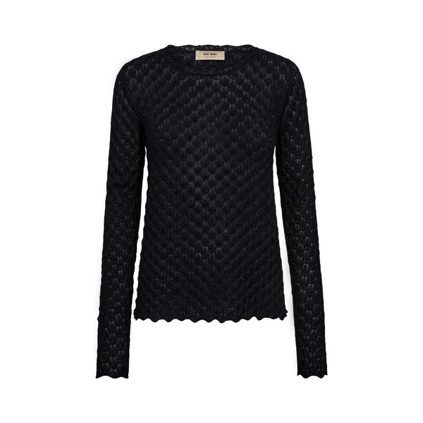 MOS MOSH MMThaz Relena Lux Knit in Salute/Navy