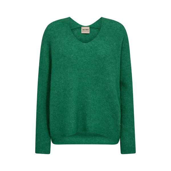 MOS MOSH MMThora V-Neck Knit in Amazon