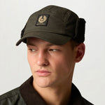 BELSTAFF Moorby Cap  in Faded Olive