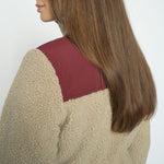 MOS MOSH MMElisa Eli Teddy Jacket  in Feather Grey