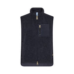 MOS MOSH MMRowe Eli Teddy Gilet in Salute Navy