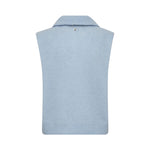 MOS MOSH MMThora Highneck Sleeveless Jumper in Skyway