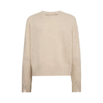 MOS MOSH MMMoria Cashmere Crewneck Jumper in Oxford Tan