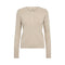 MOS MOSH MMAliz Caliz Long Sleeve Henley T-Shirt in Oxford Tan