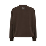 MOS MOSH MMArdie Zip Oversize Sweatshirt in Delicioso