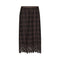 MOS MOSH MMBia Checko Lace Skirt  in Delicioso