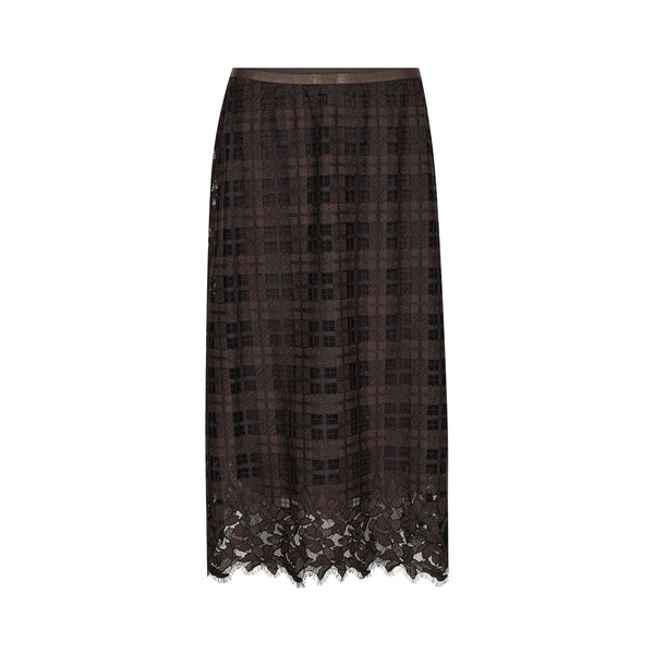 MOS MOSH MMBia Checko Lace Skirt  in Delicioso