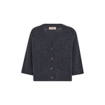 MOS MOSH MMThora Lizet Knit Cardigan  in India Ink