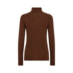 MOS MOSH MMBouch Rollneck Wool Jumper in Downtown Brown