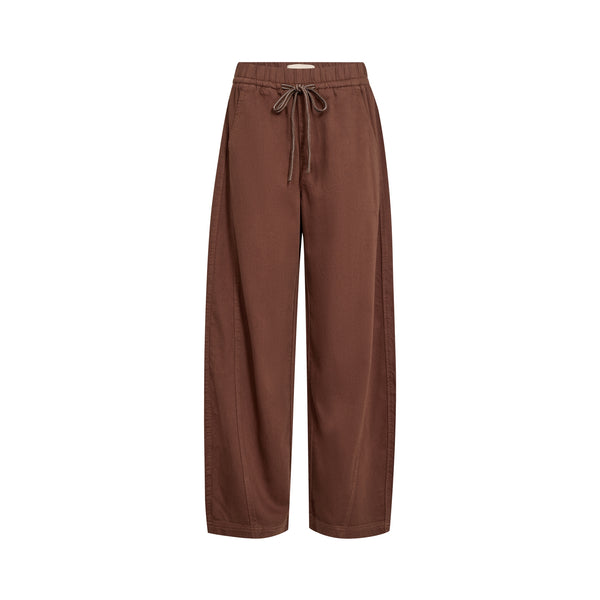 MOS MOSH MMGiulia Elasticated Waist Jog Pant in Downtown Brown