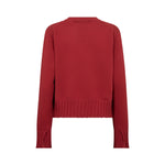 MOS MOSH MMMoria Cashmere Crewneck Jumper in Lava Falls