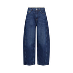 MOS MOSH MMCindy Draciel Barrel Leg Jeans in Indigo Blue