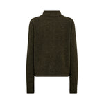 MOS MOSH MMMape Wool & Mohair Button Cardigan in Rosin