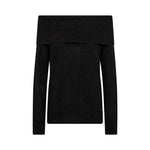 MOS MOSH MMMape Off Shoulder Jumper in Black
