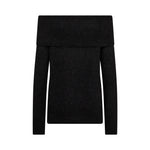 MOS MOSH MMMape Off Shoulder Jumper in Black