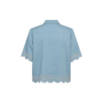 MOS MOSH MMMagda Softy Shirt in Light Blue
