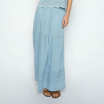 MOS MOSH MMMarlow Softy Skirt in Light Blue