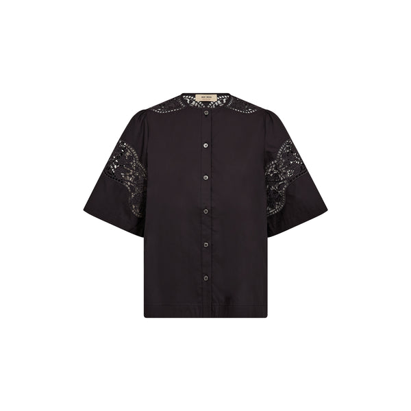 MOS MOSH MMRooma Cotoni Shirt in Black