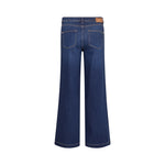MOS MOSH MMDara Deluxe Wide Leg Jeans in Blue