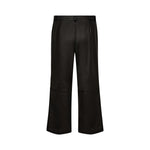 MOS MOSH MMComo Cropped Leather Pant in Black