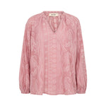 MOS MOSH MMGata Allo Blouse in Dusty Rose