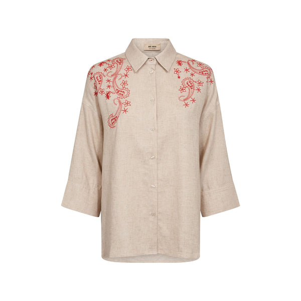 MOS MOSH MMAudri Coleen Shirt in Clay