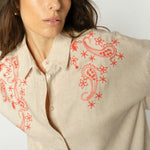 MOS MOSH MMAudri Coleen Shirt in Clay