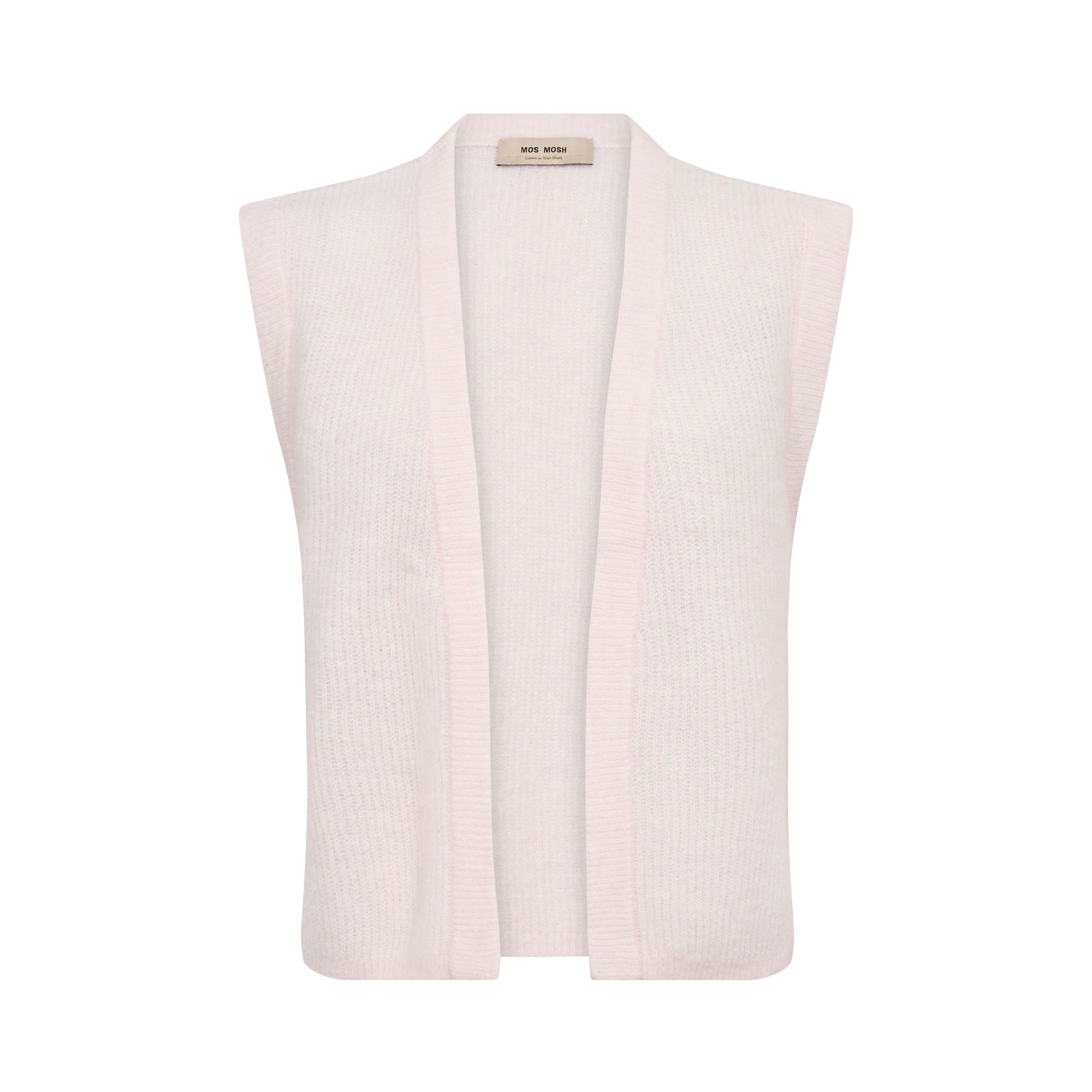 MOS MOSH MMThora Knit Vest in Turf Green | Collen & Clare