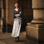 MOS MOSH MMThora Lizet Knit Cardigan  in India Ink