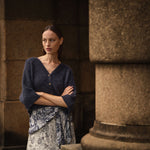 MOS MOSH MMThora Lizet Knit Cardigan  in India Ink