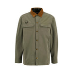 BARBOUR Spey Poplin Overshirt in Archive Olive