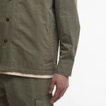 BARBOUR Spey Poplin Overshirt in Archive Olive