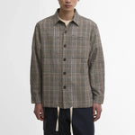 BARBOUR Fife Checked Overshirt in Neutral