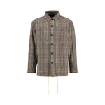 BARBOUR Fife Checked Overshirt in Neutral
