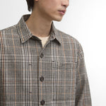 BARBOUR Fife Checked Overshirt in Neutral